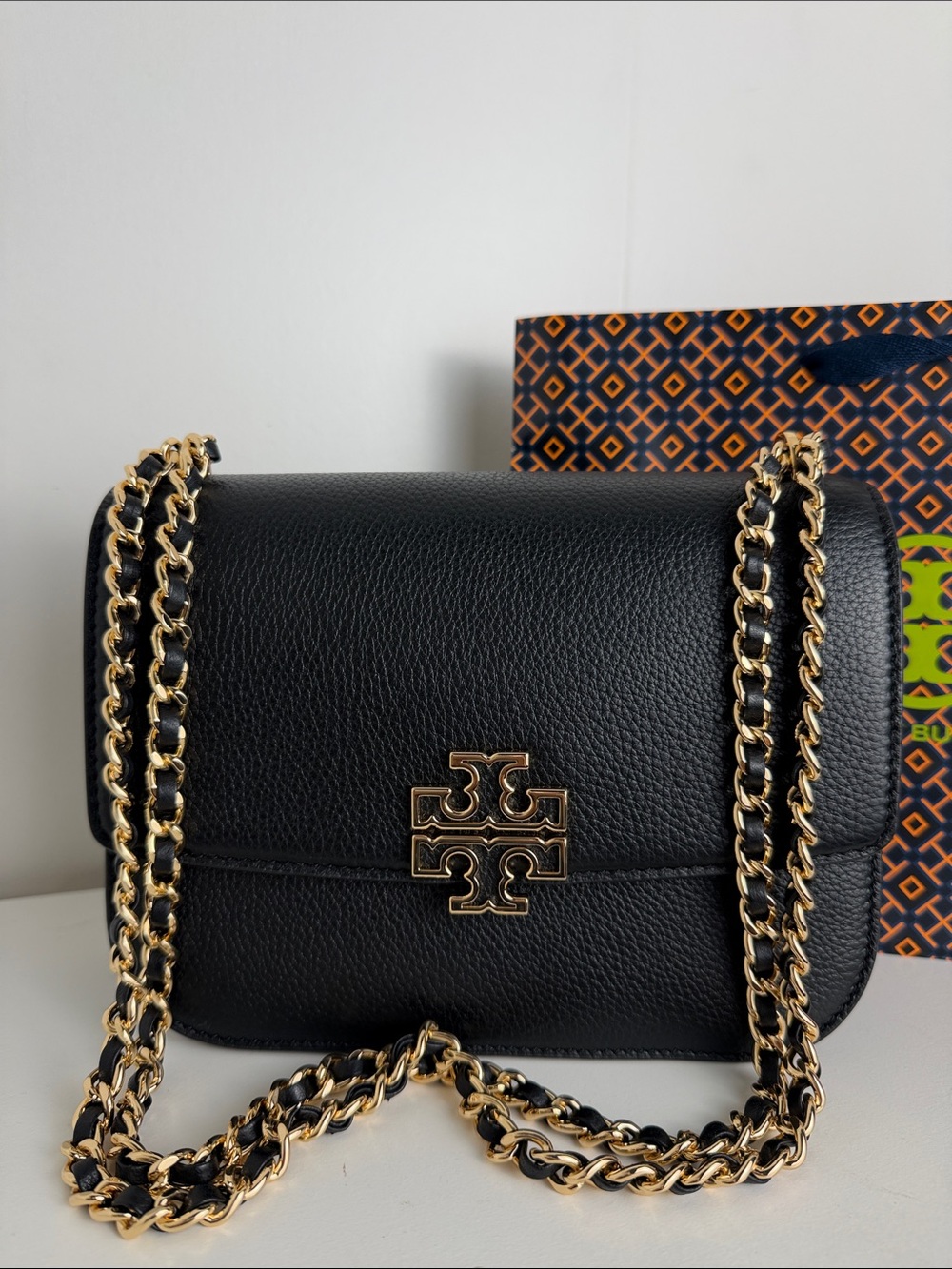 NWT Tory Burch Britten Small Adjustable Shoulder Bag